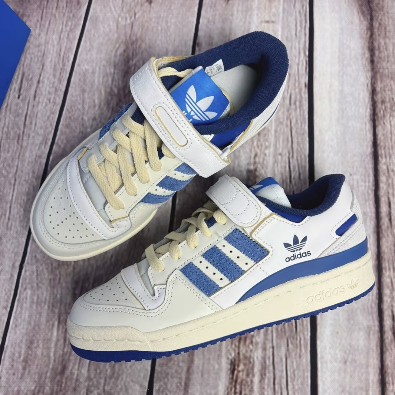 adidas Originals Forum 板鞋 轻便复古防滑时尚板鞋S23764