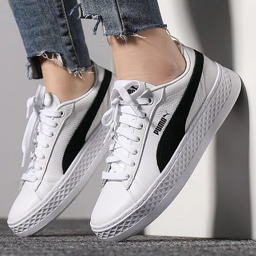 Puma/彪马 Smash Platform 防滑耐磨舒适透气板鞋366487-12