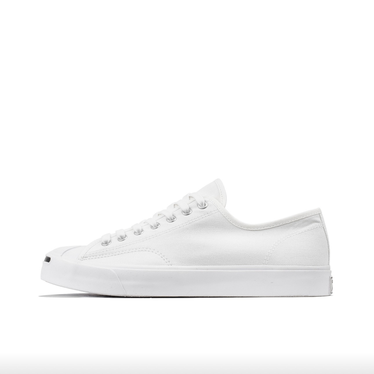 匡威CONVERSE开口笑白色黑色男女低帮帆布鞋164057C