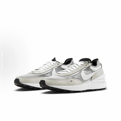 耐克 Nike Waffle One男女休闲跑鞋米白 DA7995-100吴