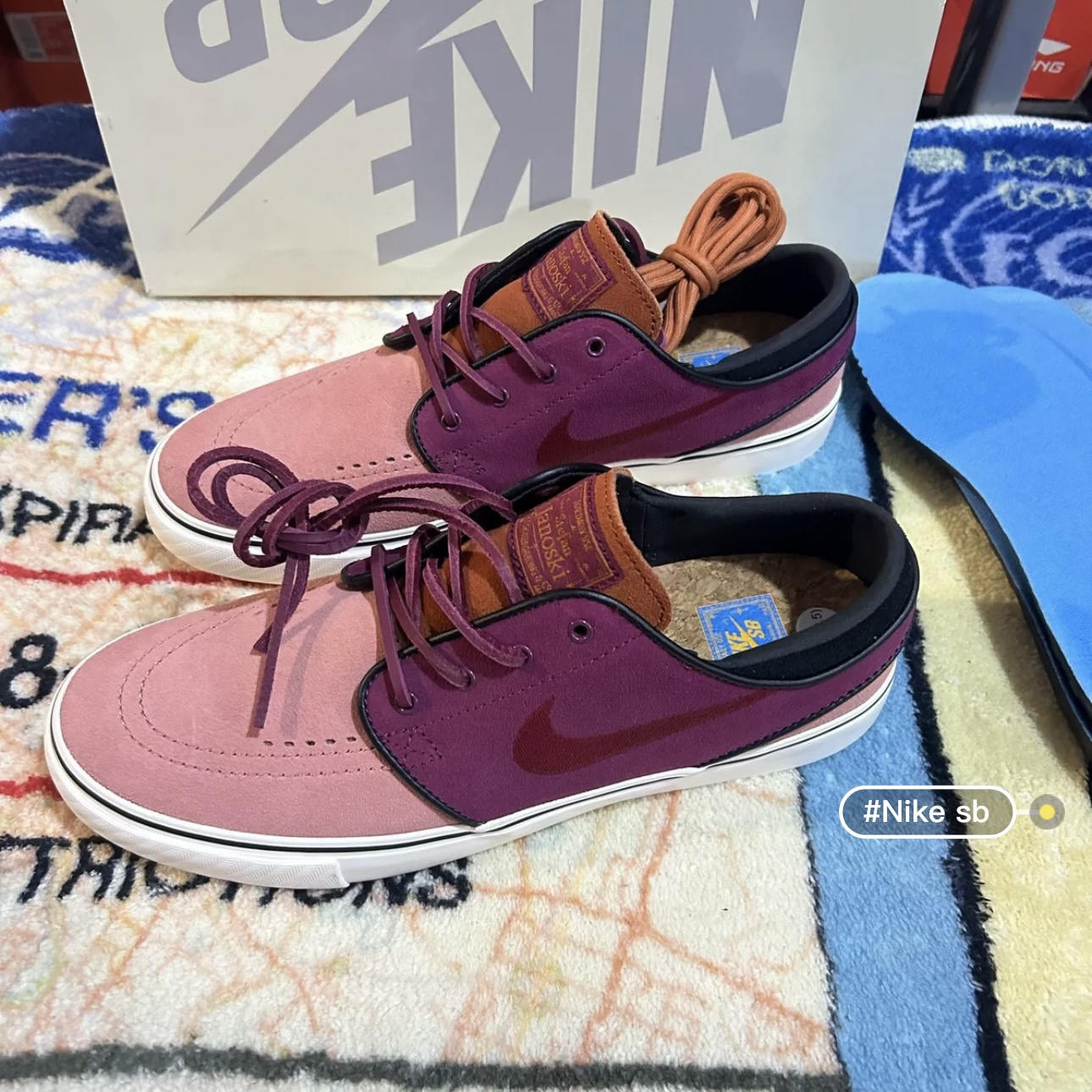耐克Nike SB Zoom Janoski+男女低帮运动休闲板鞋DV5475-600
