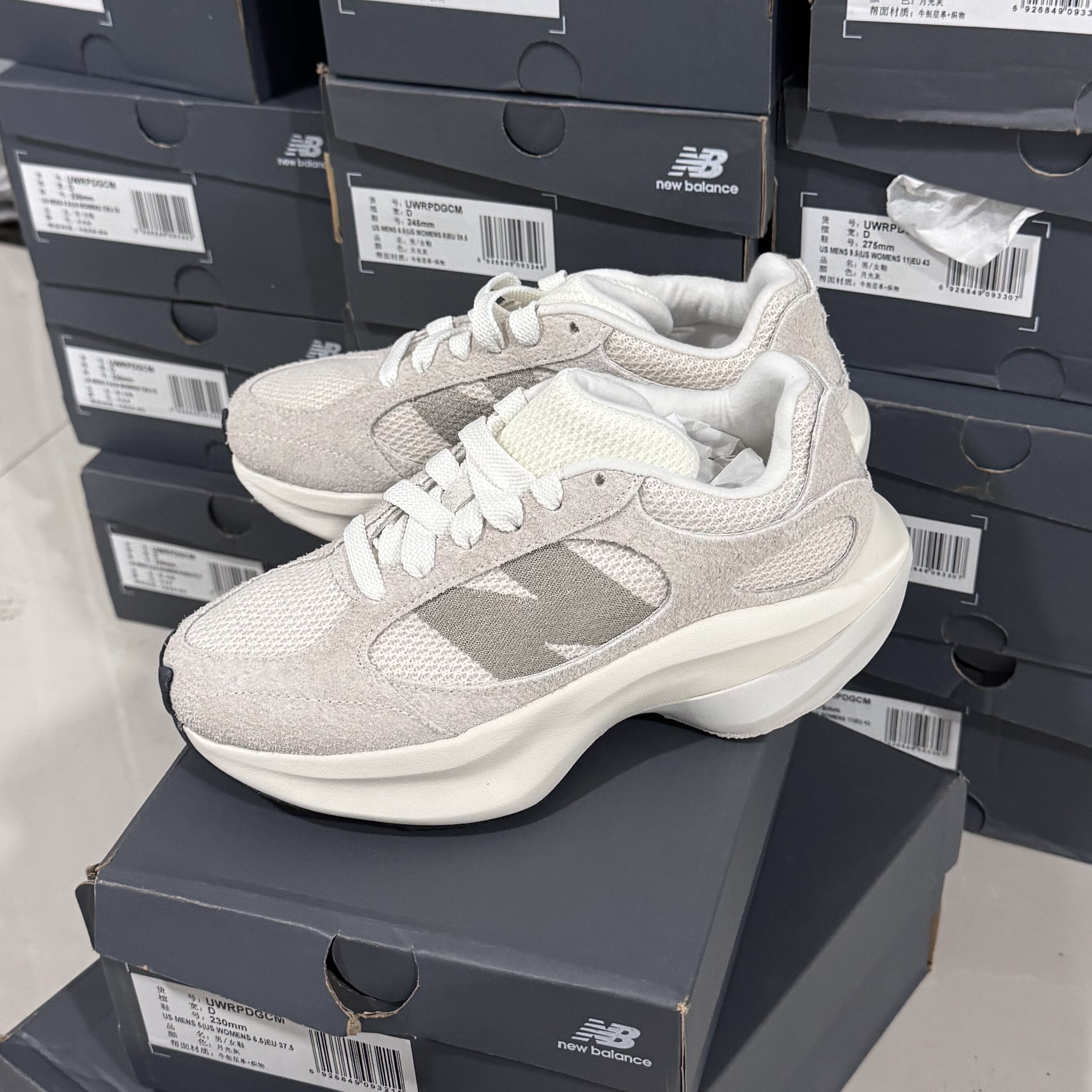 New Balance Warped Runner包裹支撑 轻量化 缓震 老爹鞋UWRPDGCM