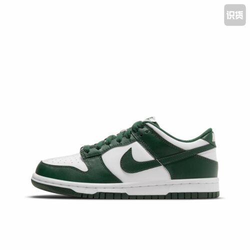 耐克Nike Dunk防滑耐磨复古运动轻便板鞋GS/白绿CW1590-102吴