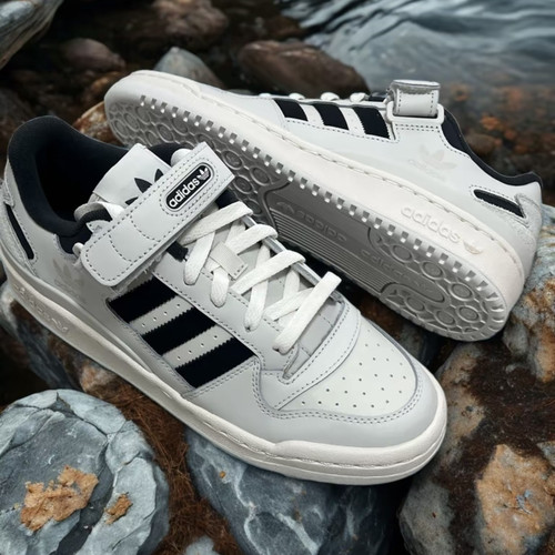 adidas Originals Forum 合成革経便复古防滑板鞋IE7217黄