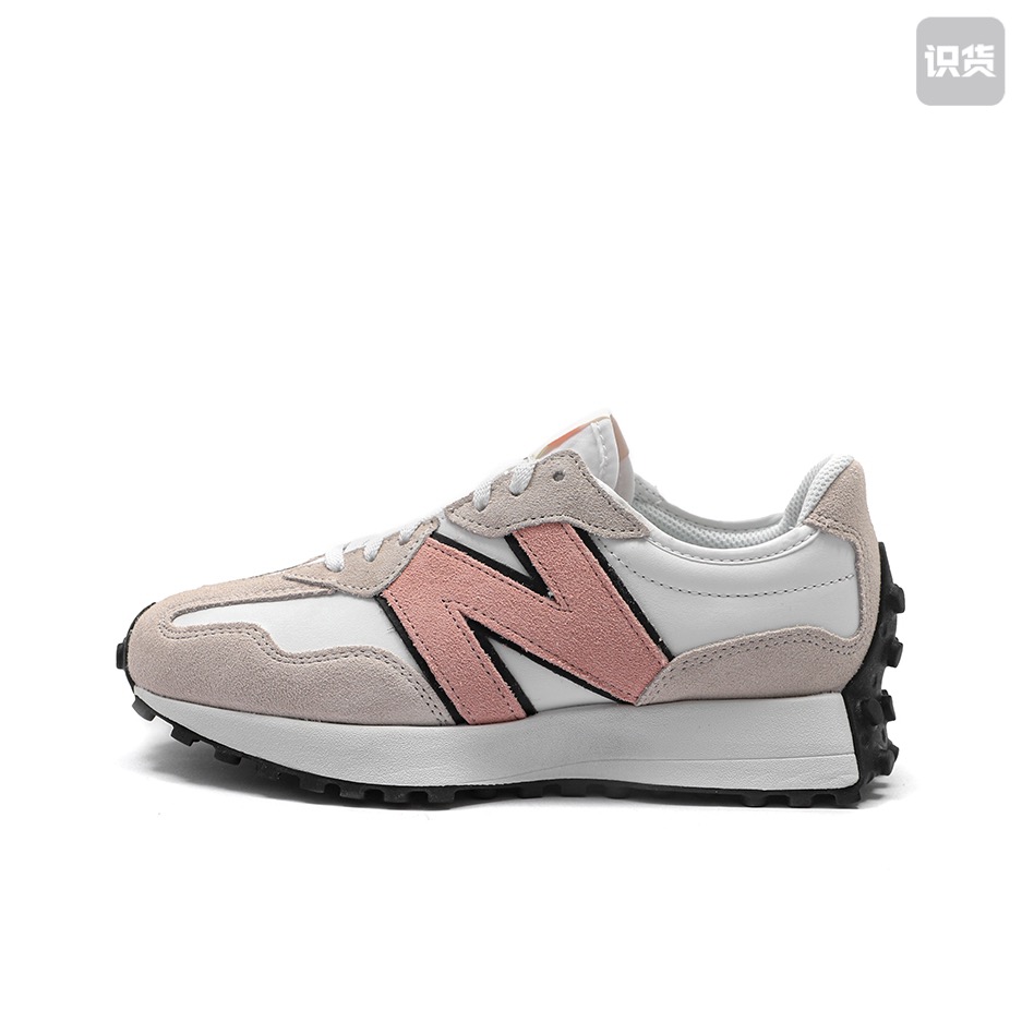 New Balance 327 舒适复古 防滑耐磨休闲透气 减震 跑鞋WS327LR