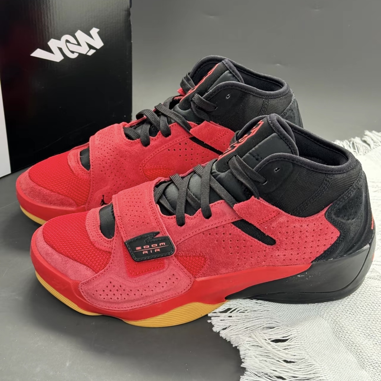 Jordan Zion 2 缓震 防滑耐磨 透气 支撑 实战 篮球鞋DO9072-600