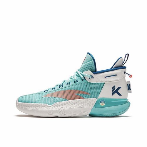 安踏 KT9 汤普森 氮科技稳定支撑防滑耐磨缓震篮球鞋112421101-1