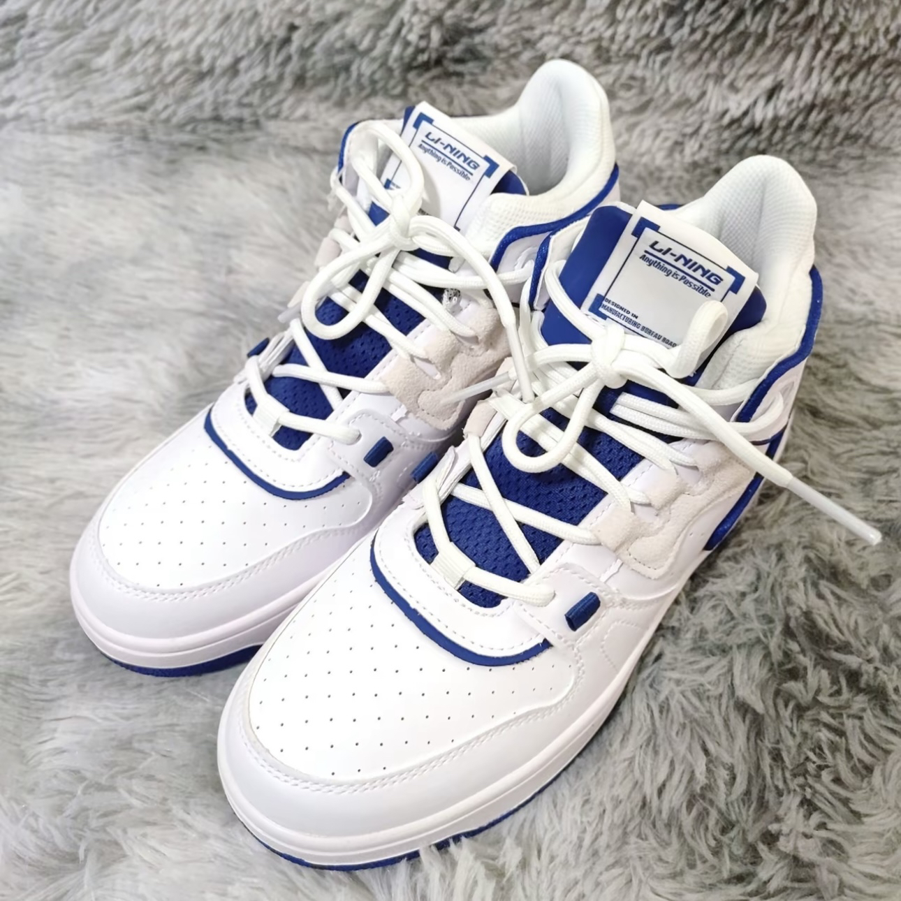 李宁 进击2020 潮流百搭 防滑耐磨 复古 板鞋AGBQ116-1