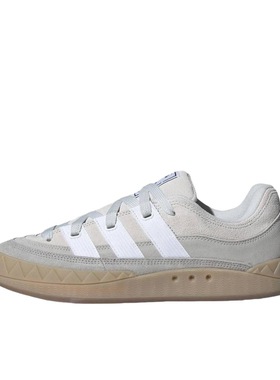 adidas originals Adimatic  低帮 板鞋 男女同款 浅蓝白ID0847黄
