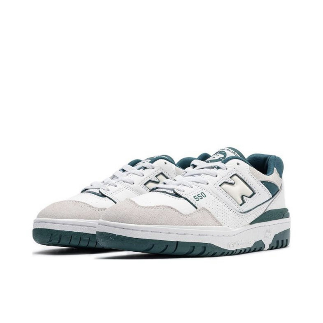 New Balance 550 复古 舒适百搭透气 防滑耐磨运动休闲鞋BB550STA