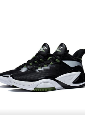 李宁 反伍Badfive舒适稳定轻质回弹耐磨减震透气篮球鞋ABFT021-1