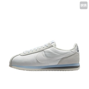 Nike Cortez Textile 低帮跑步鞋 女款 白蓝灰HF6410-101黄