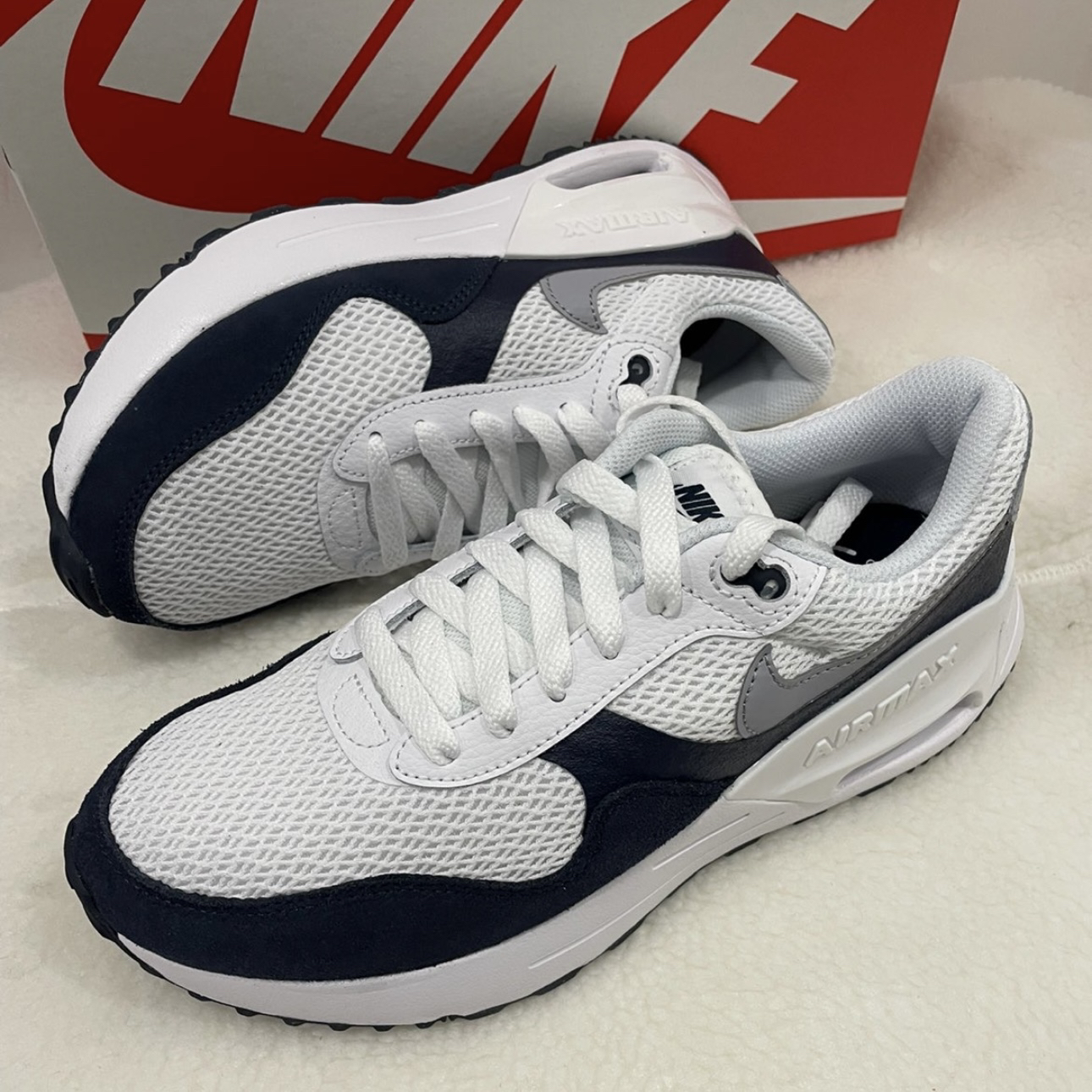 Nike Air Max Systm 气垫 网面透气 防滑耐磨 跑鞋DM9537-102吴