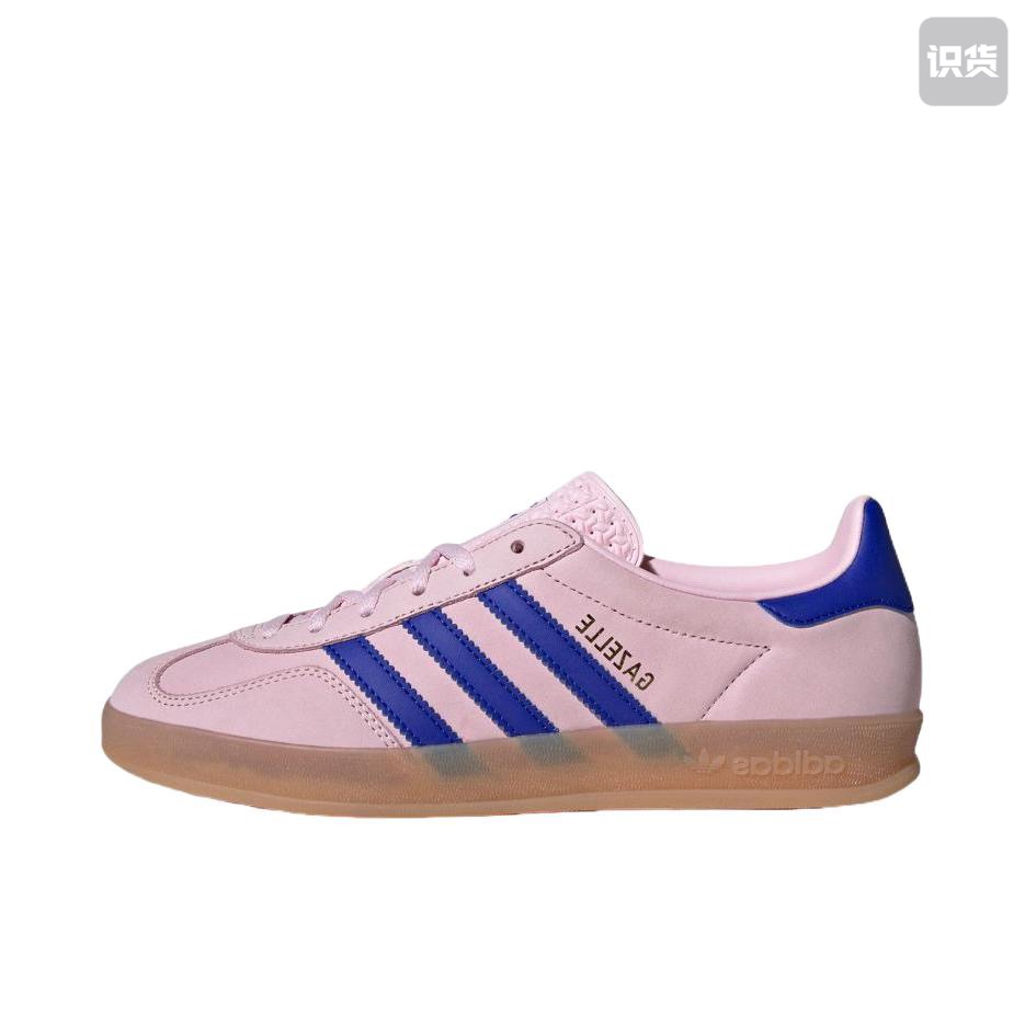 adidas originals GAZELLE 低帮 板鞋 女款 粉色JI1371黄