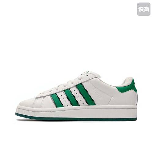adidas originals  CAMPUS 00s  板鞋 男女同款 白绿色IF8762黄