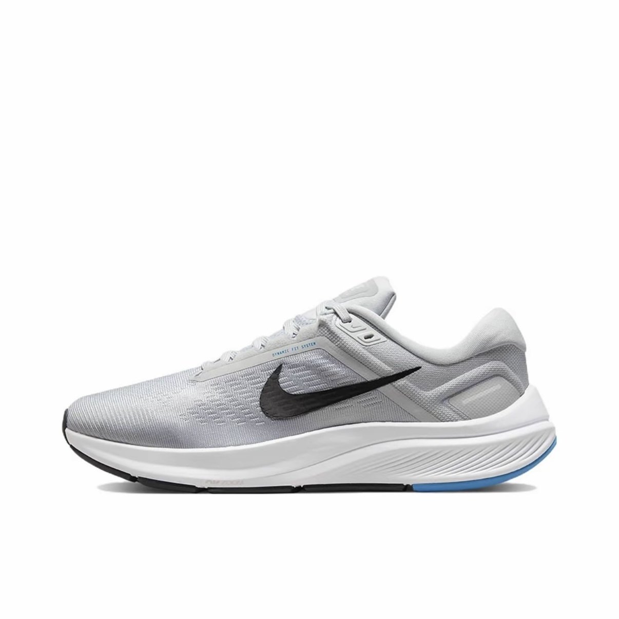 Nike Zoom Structure 24 Air低帮 跑步鞋 男款 蓝黑DA8535-004黄
