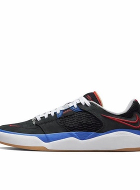 NBA x Nike SB Ishod 75周年小倒钩 低帮 板鞋黑蓝红DM0752-002黄