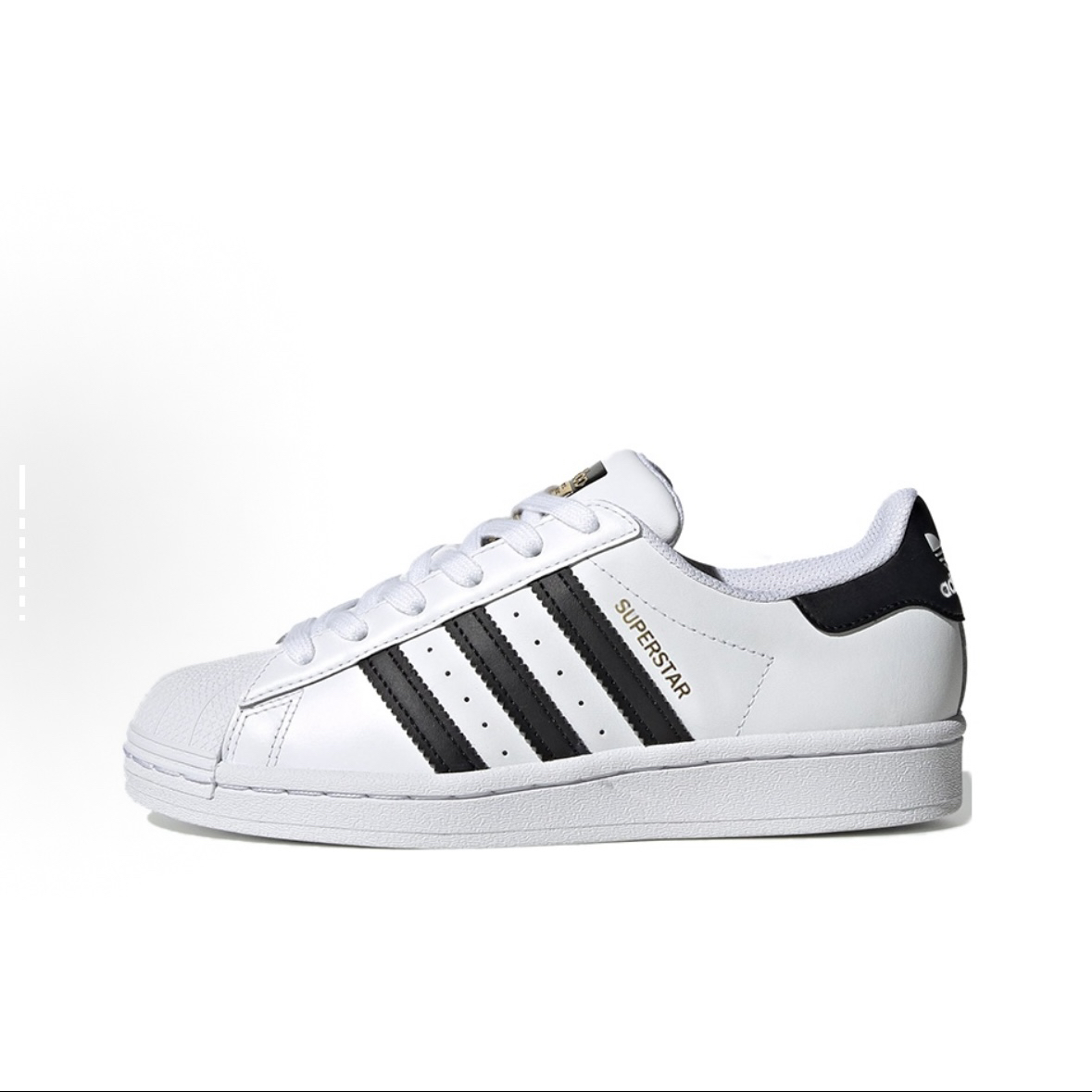 耐克adidas originals SUPERSTAR J贝壳头金标经典款C77154吴