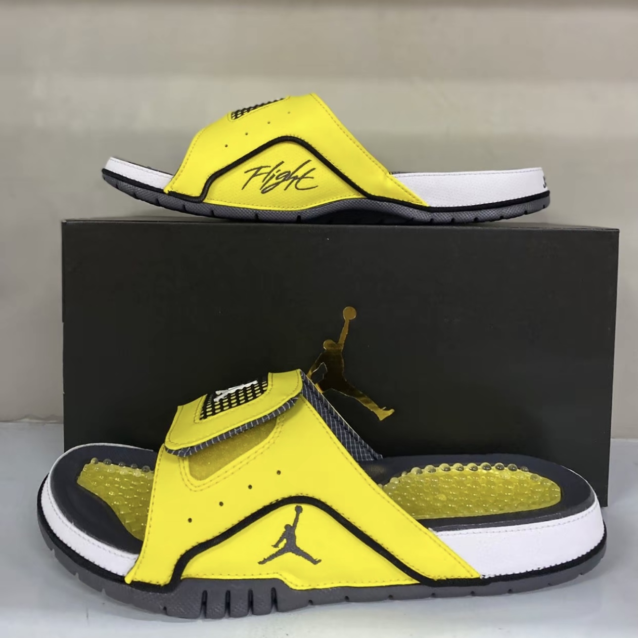 Jordan Hydro 4 缓震 透气魔术贴运动 轻便舒适 拖鞋DN4238-701