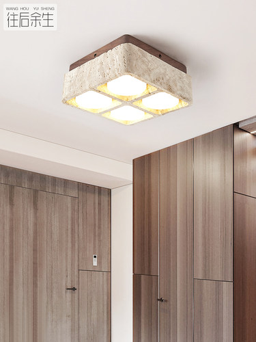 客厅无主灯方形盒子大胆的Led格栅卧室天花板灯通道聚光灯表面安