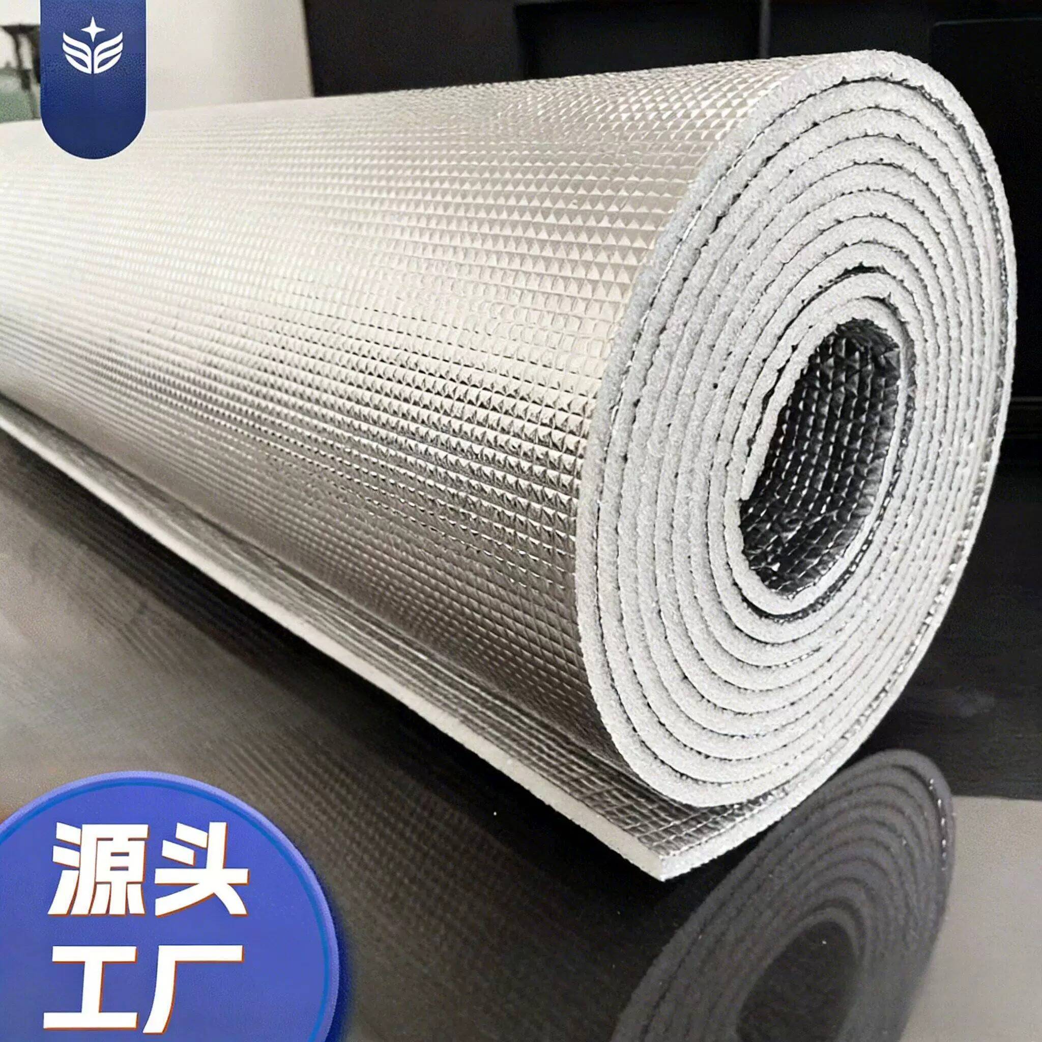 窗户彩钢阳光房隔热棉屋顶室内双面铝膜珍珠棉遮阳防晒膜保温泡棉