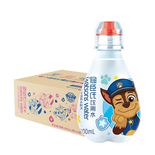 【热销】屈臣氏儿童饮用水高温蒸馏水奥特曼联名200ml*12瓶便携