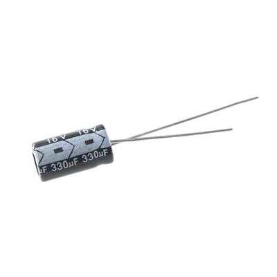 100祇 电解电容 16v330UF 16V 330UF 体积6*12