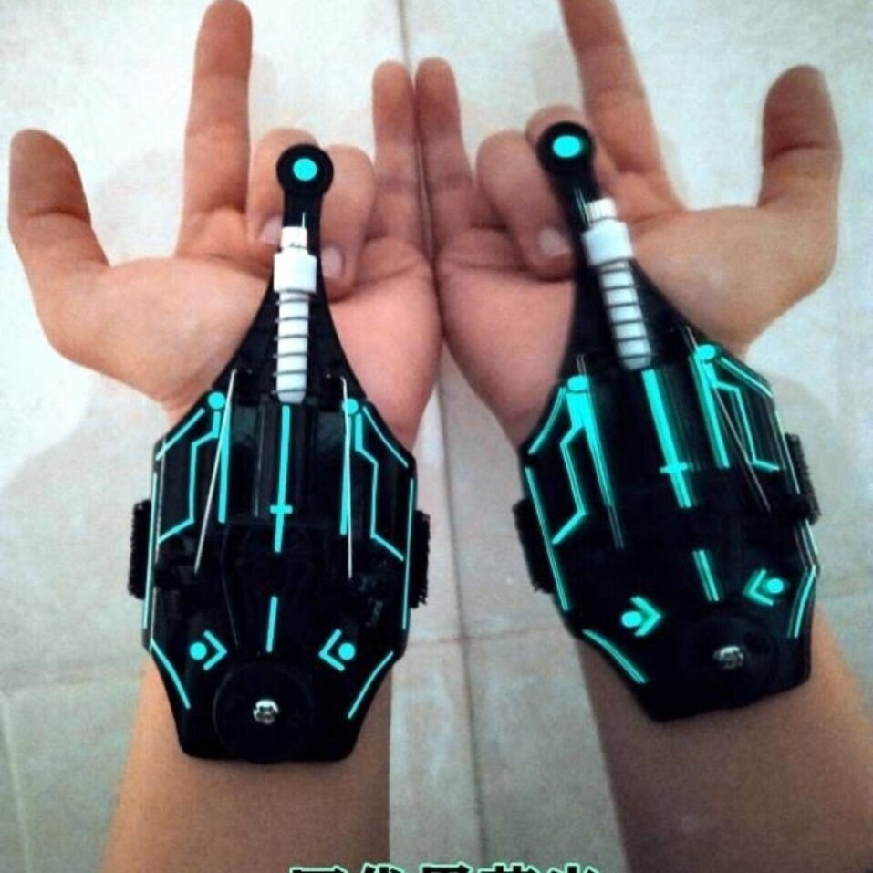 蜘蛛丝发射器蜘蛛侠发射器吐丝玩具男孩蜘蛛网喷射蛛网喷丝的手套