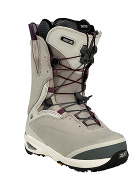 i瓷雪具2122款NIQTRO女款雪鞋Bianca尼卓成人单板滑雪鞋2022