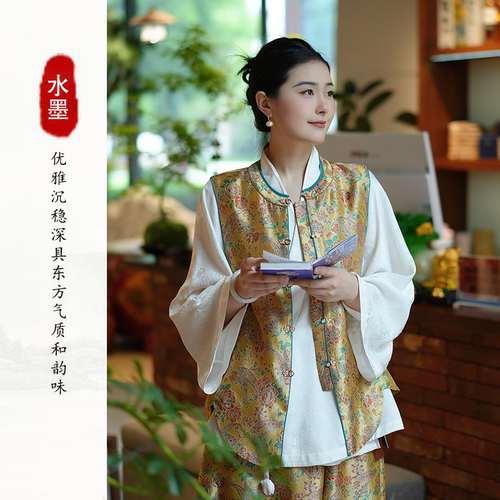 百搭时尚休闲黎锦马甲