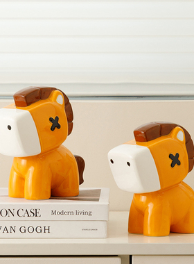 马上有钱招财玄学桌面摆件装饰工位2026新年马年吉祥物办公室礼物