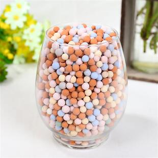 五彩石子花瓶点缀石头土陶粒造景白色小石头水培容器装饰盆栽铺面