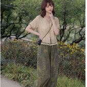 汉元 国风改良宋裤 素2026年春季 新中式 日常通勤 薄款 知心衣服灯笼裤