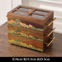 (Три слоя) 6 высушенных фруктовых пластин