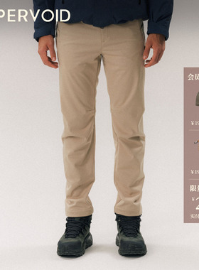 NABROK+加绒软壳裤|户外防风防水保暖男裤新款|UPPERVOID二普纬度