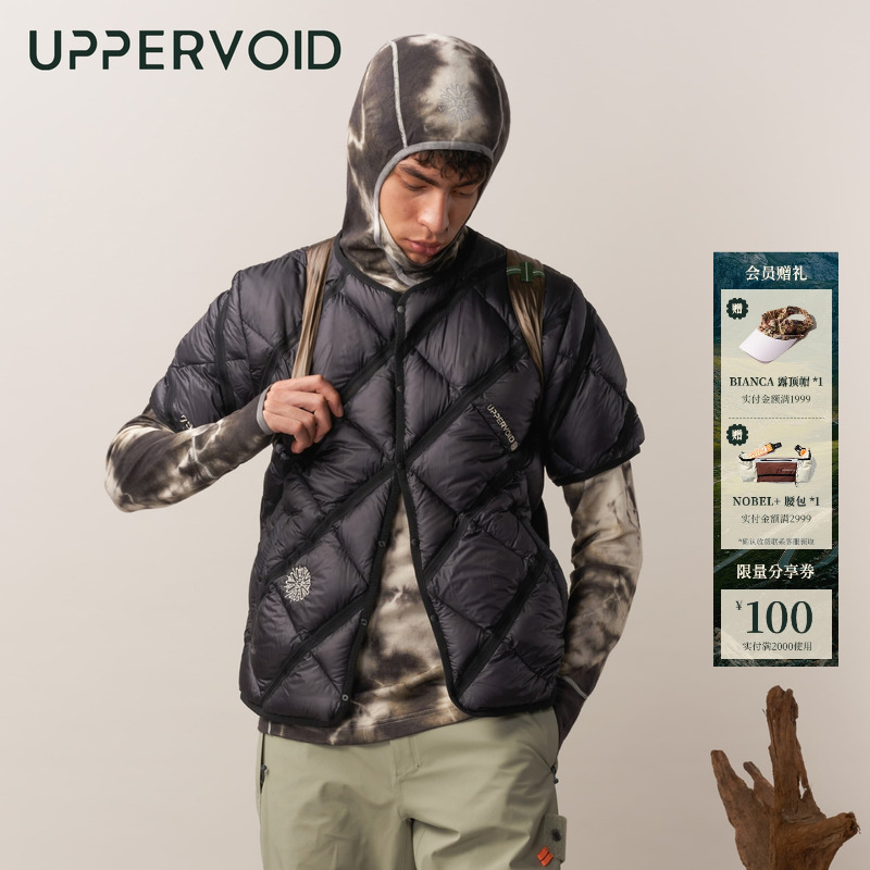 UPPERVOID短袖羽绒服轻薄