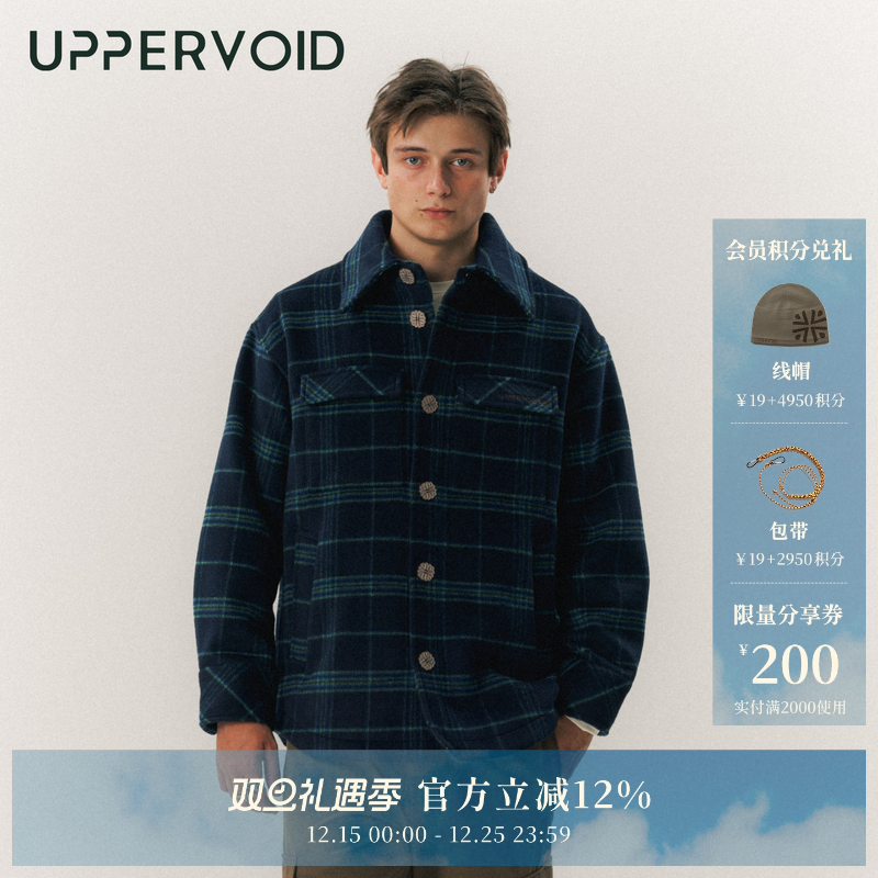 UPPERVOID长袖衬衫户外休闲衣