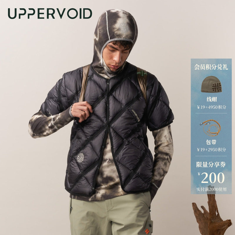 UPPERVOID短袖羽绒服轻薄
