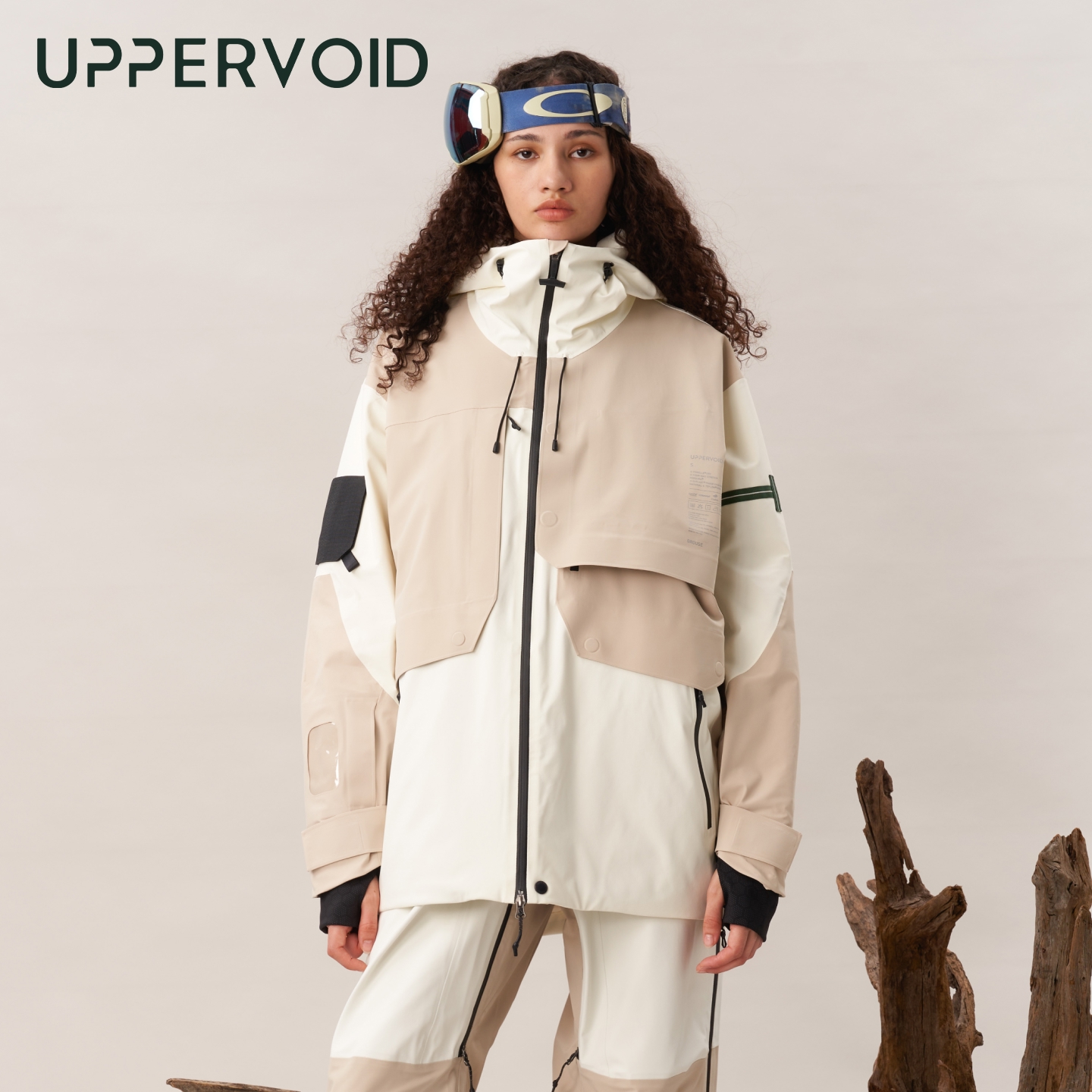 UPPERVOID全开滑雪服户外防风