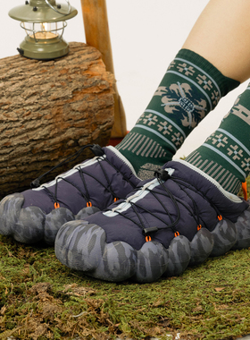 厚款露营鞋|户外轻态升级两穿面包营地鞋男女|UPPERVOID二普纬度