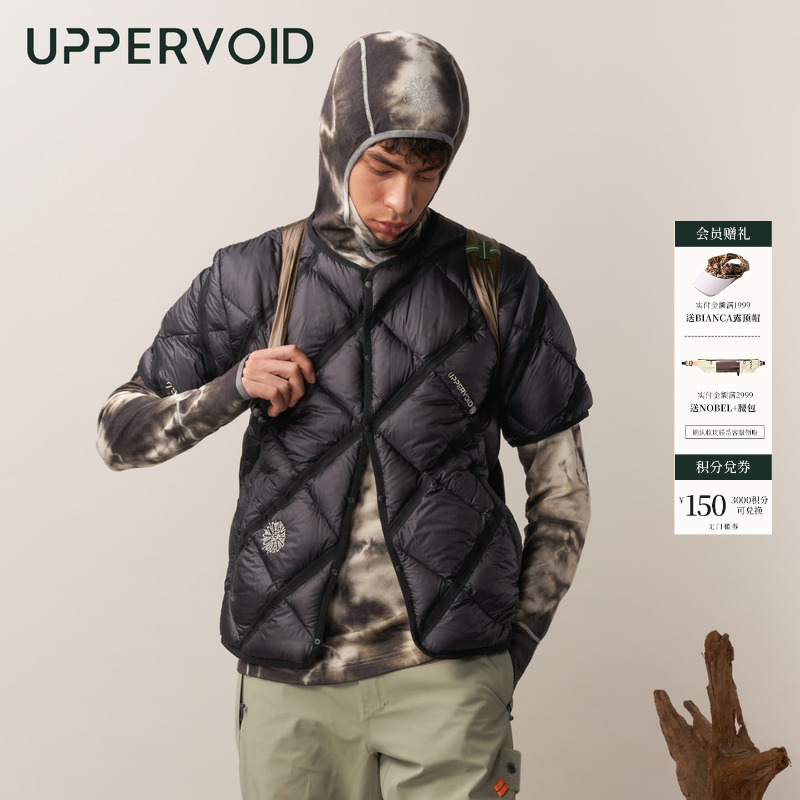 UPPERVOID短袖羽绒服轻薄