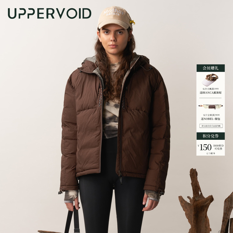 UPPERVOID加厚保暖短款外套