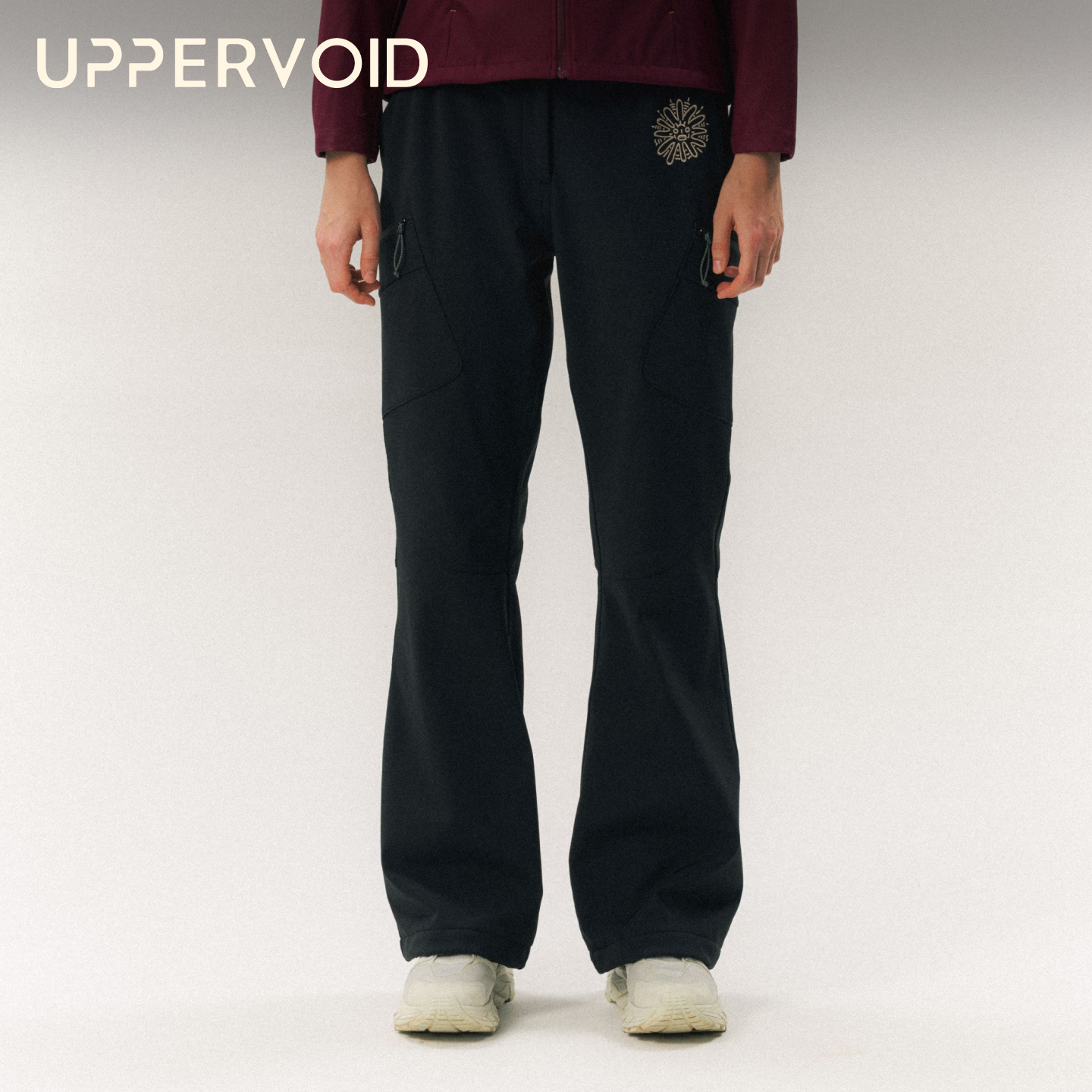 UPPERVOID抓绒防水软壳裤女