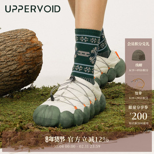 厚款露营鞋|户外轻态升级两穿面包营地鞋男女|UPPERVOID二普纬度