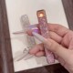 新款 可爱水晶镶钻充电防风点烟器静音女士打火机送礼男女友礼物潮