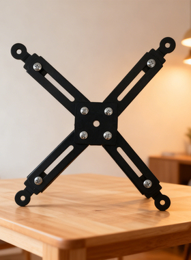 投影仪壁挂支架老款转接托盘四爪可伸缩通用爱普生明基索尼松下NEC老机型6mm螺口万向云台螺丝固定吊架可调节