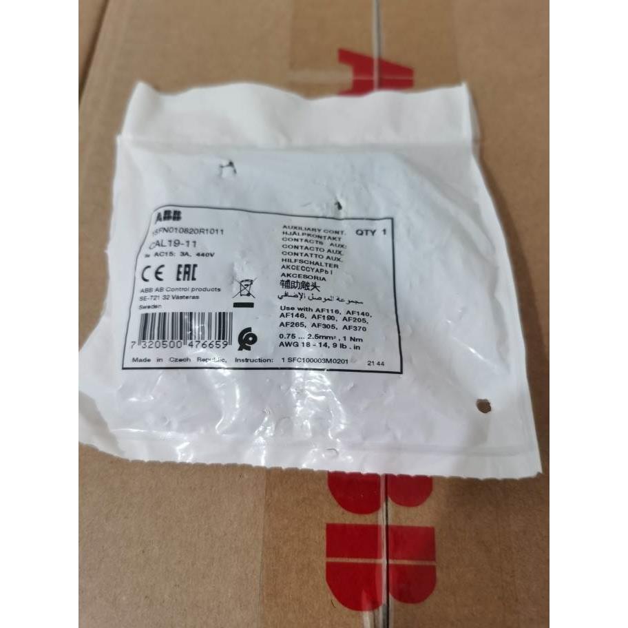 正品 ABB 接触器辅助触点 CAL19-11议价
