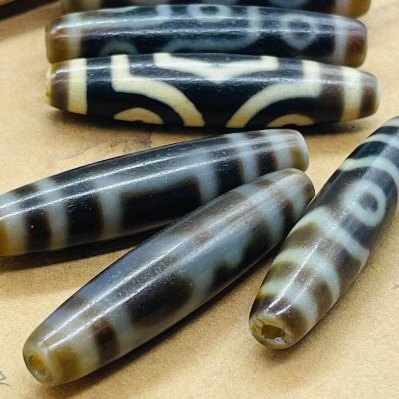 十分象天然玛瑙做旧老天珠吊坠