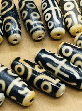 西藏玛瑙天珠吊坠123456789眼