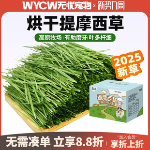 烘干提摩西草干草段北提草龙猫豚鼠兔子荷兰猪幼兔干草牧草兔粮草